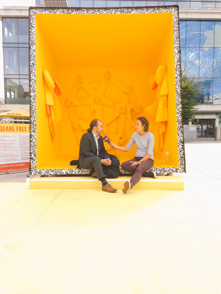 SummerintheSq's tweet photo. Apparently #huddlehood is good to conduct @wave105radio interviews too! We still think they should have done this in #huddlewear tho... https://t.co/xN80r32aZs