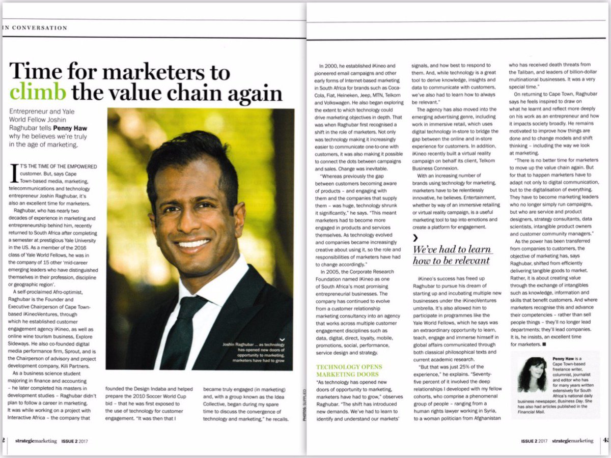 iKineo's tweet photo. Our CEO, @Joshin explains how to be relevant in the age of marketing. Worth a read in the latest issue of #Strategic_Marketing https://t.co/hBDomJ3ZHB