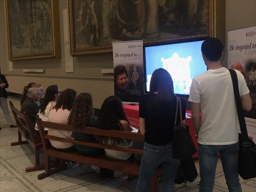 SarahCoward8's tweet image. So pleased to be celebrating work of Holocaust survivor speakers today #foreverproject @V_and_A !