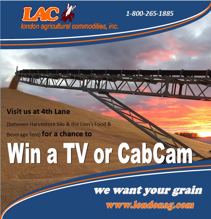 Almost time again for <a href="/outdoorfarmshow/">Canada's Outdoor Farm Show</a>!!  Be sure to stop by the <a href="/LACommodities/">LAC</a> tent during #COFS17 Sept 12-14, 2017 in Woodstock, ON