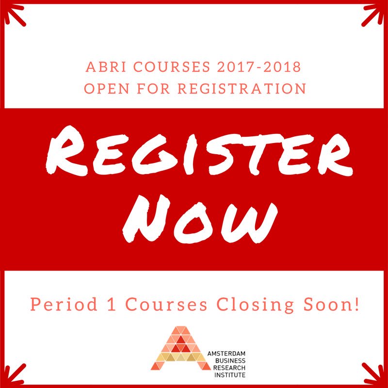 ABRI_VU's tweet photo. Registration for period 1 ABRI Courses closing soon! Course info: https://t.co/DyOjKlzZyz | Sign-up here: https://t.co/Y3byNFW3sh https://t.co/amQjvyRsl9