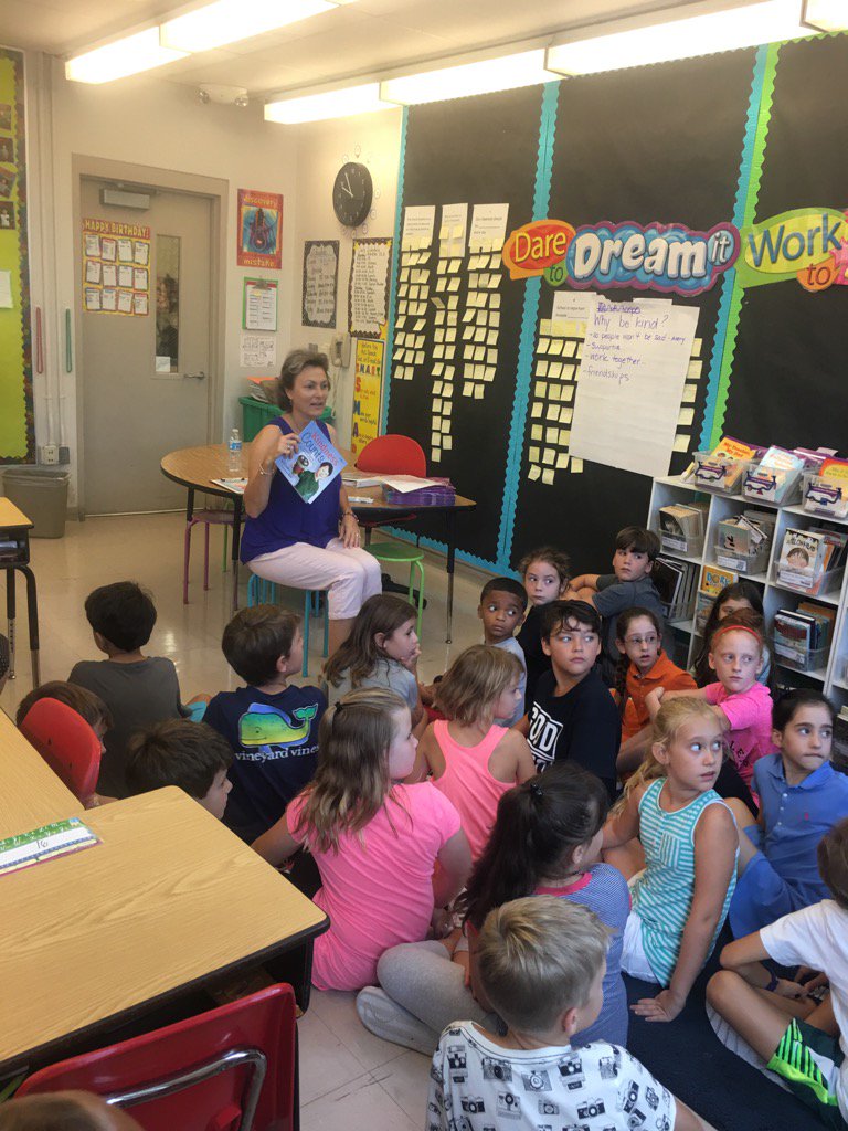 Gorrie students learning about being kind during shared reading!!