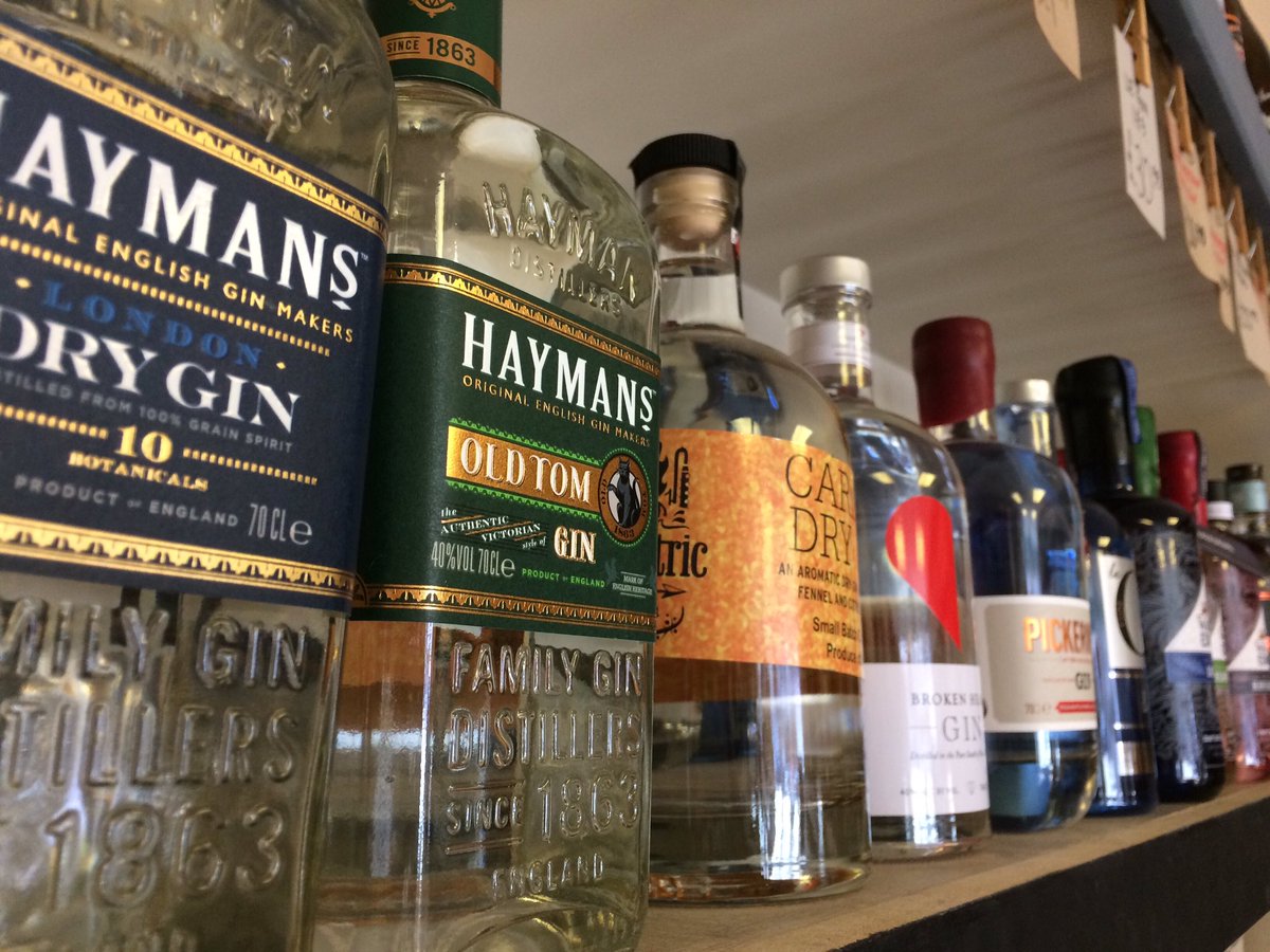CF24BottleShop's tweet photo. Suns out means which means it's time to get your bloody gin on! We have 15 to choose from inc @FourPillarsGin @DyfiDistillery @EccentricGin https://t.co/XuLdq5WcjP