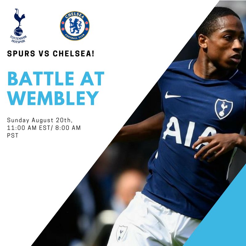 Big game this weekend, what are your predictions for <a href="/SpursOfficial/">Tottenham Hotspur</a> vs <a href="/ChelseaFC/">Chelsea FC</a>? #COYS