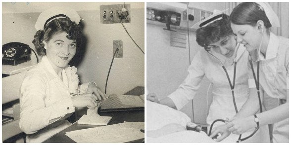 UMassMemorialhr's tweet photo. #ThrowbackThursday - Archived photos of Worcester Hahnemann Hospital (now Hahnemann campus) nursing students that date back as far as 1951. https://t.co/k97StIluwG