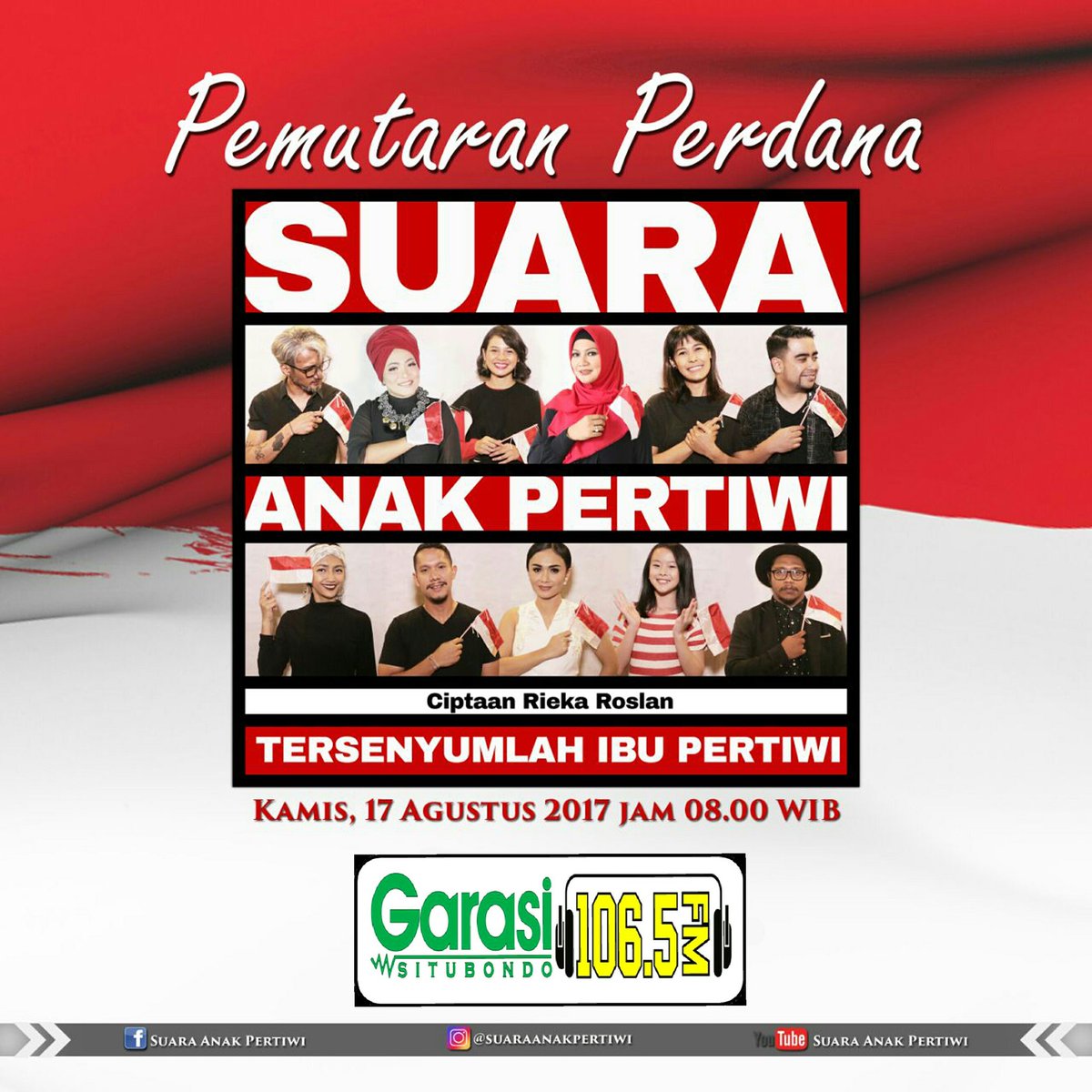 GarasiFM's tweet photo. #GPS #Play #Perdana @suaraanakpertiwi #tersenyumlahibupertiwi .. w/ #WahyuTamam MD @virgo_ginanjar .. #NewsAndEntertainment https://t.co/jGPyU8Bs9s