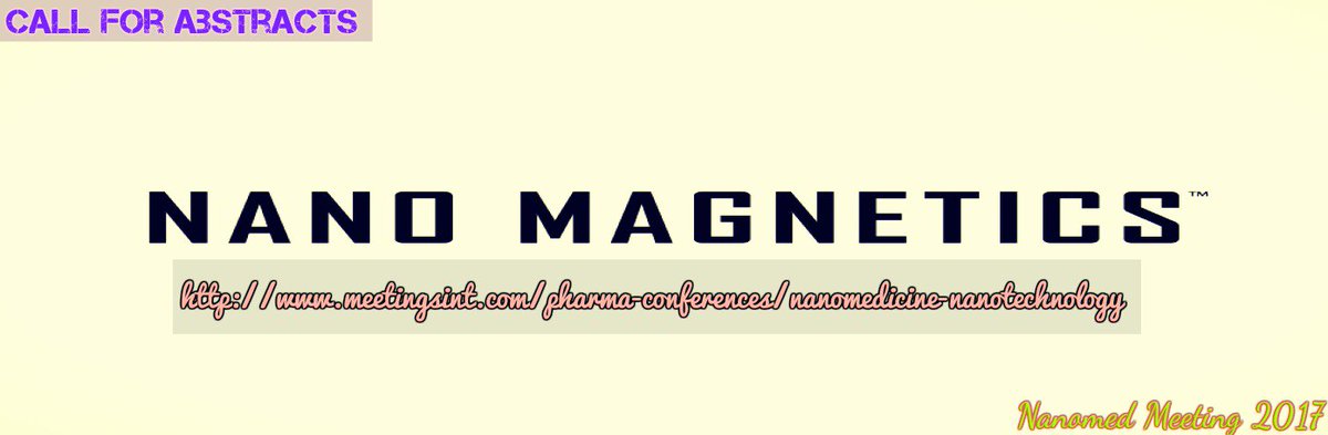 william03737069's tweet photo. Nanomed Meeting 2017
#nanomagnetics #nanospintronics #nonlinearopticalmicroscopy #nanostructuredmaterilas #carbonnanotechnology https://t.co/RWCL6CQSa2