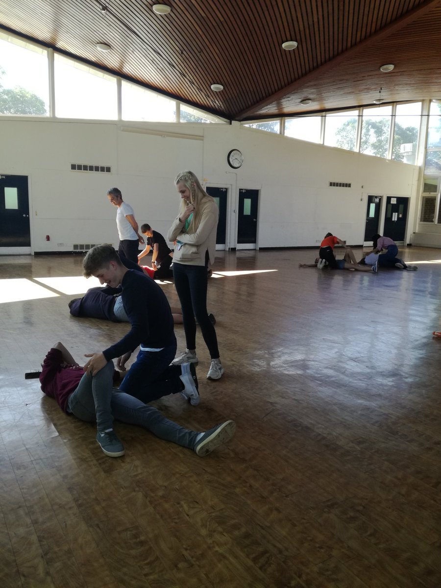 InspiraLizzieF's tweet photo. Learning the recovering position https://t.co/m6whrazJIx