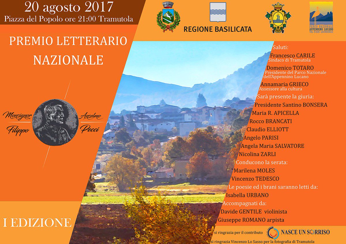 ParcoAppLucano's tweet photo. Il borgo di Tramutola punta sulla cultura ed istituisce il Premio letterario 'Mons. Anselmo Filippo Pecci'. 
Partecipa anche tu! https://t.co/dlO6OoMya9