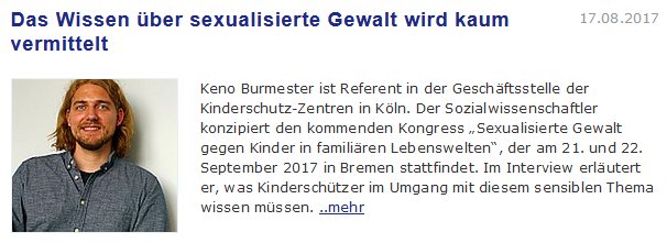 Was macht die Besonderheit des Themas der sex #Gewalt im #Kinderschutz aus? Wo liegen die größten Herausforderungen?
kinderschutz-zentren.org/index.php?t=pa…