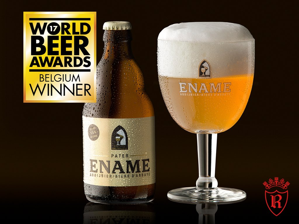Ename Pater is tot winnaar gekroond op de #WorldBeerAwards in de categorie 'golden'!