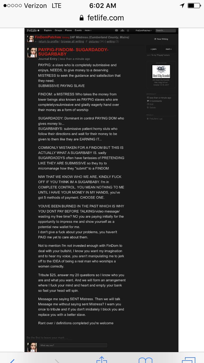 LadySterling25's tweet photo. Read my #rant and educate yourselves #sugarbaby #sugardaddy #paypig #finslave #findom #femdom #sissy #cuck #mindfuck @RT_faggot https://t.co/4c3Gl8HgVt