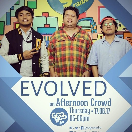#nowairing EVOLVED - #AFTERNOONCROWD 01 | streaming on googoo.fm /Download android app: bit.ly/googooandroid - <a href="/googooradio/">googoo.fm</a>