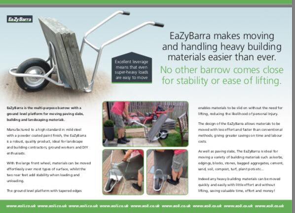 Excited for the October launch of 'EaZy Barra'. Please retweet and share to get this product noticed! #construction #building #tools