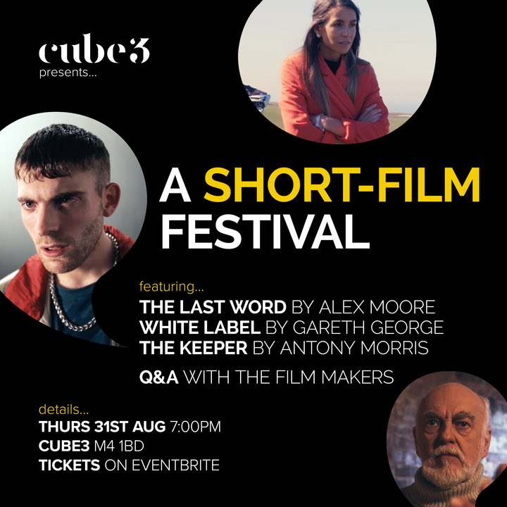 wearecube3's tweet photo. The first in a series of creative events: 'Cube3 Presents...' Tickets: https://t.co/x3KVa9cnBR https://t.co/BjbKZ3SWkq