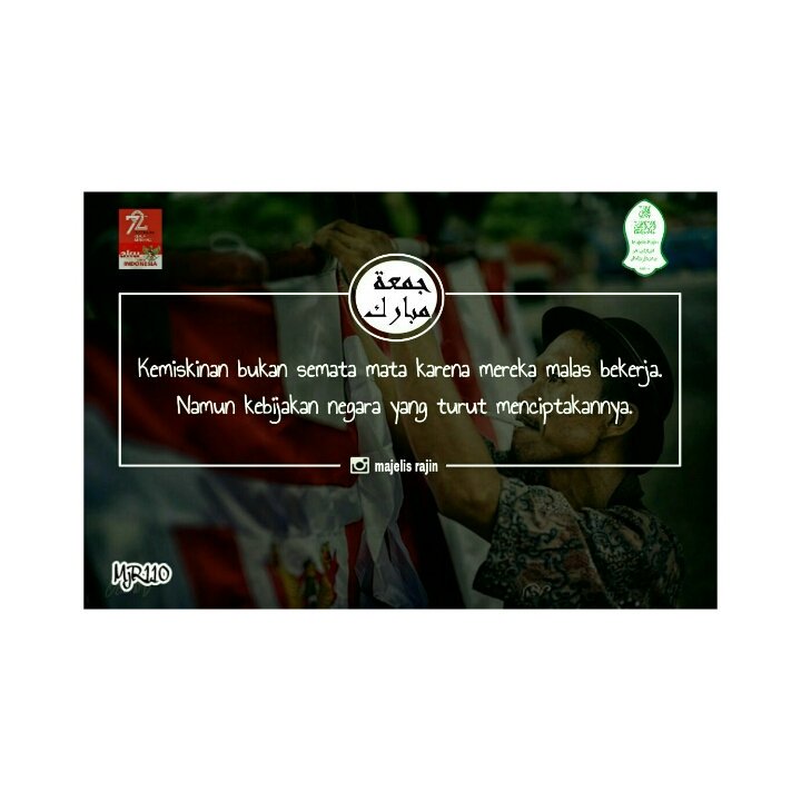 anissanjayaa's tweet photo. جمعة مبارك
Kemiskinan bukan semata mata karena mereka malas bekerja. Namun kebijakan negara yang turut menciptakannya. (MjR110) https://t.co/PuwIInYNw5