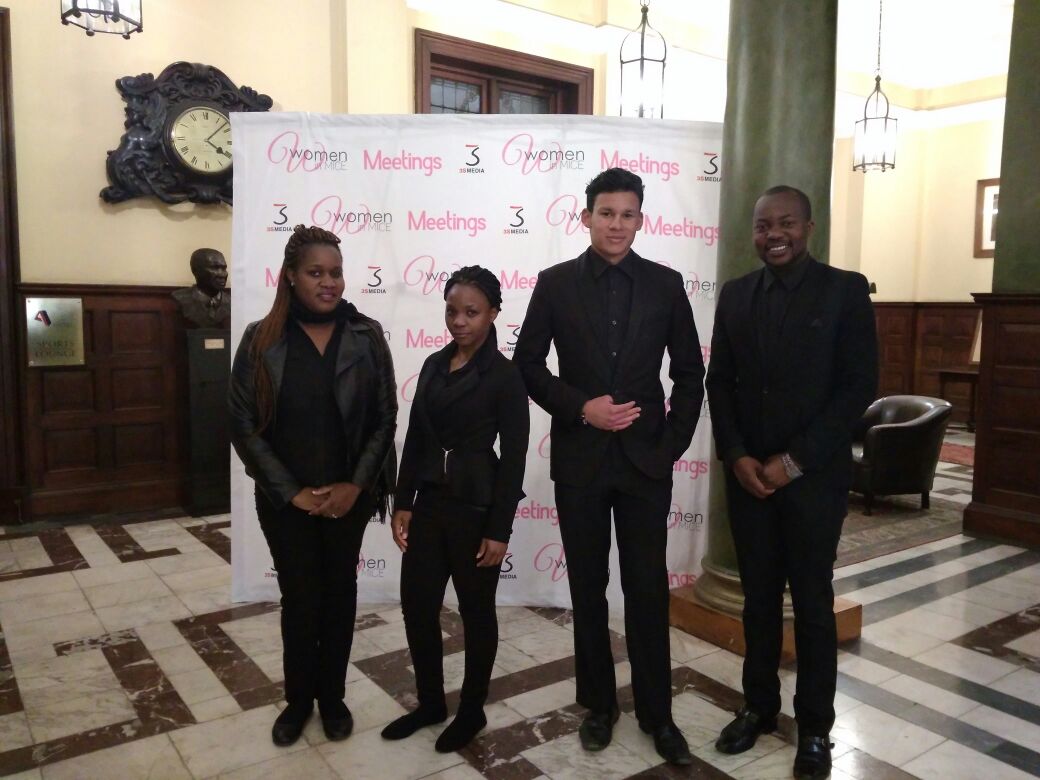 SoldiersGroupSA's tweet photo. #FootSoldiers ushering at #WomeninMICE awards #Top40, #Randclub. #TeamSoldiers #eventstaff #eventprofs https://t.co/heOCGuO4i2