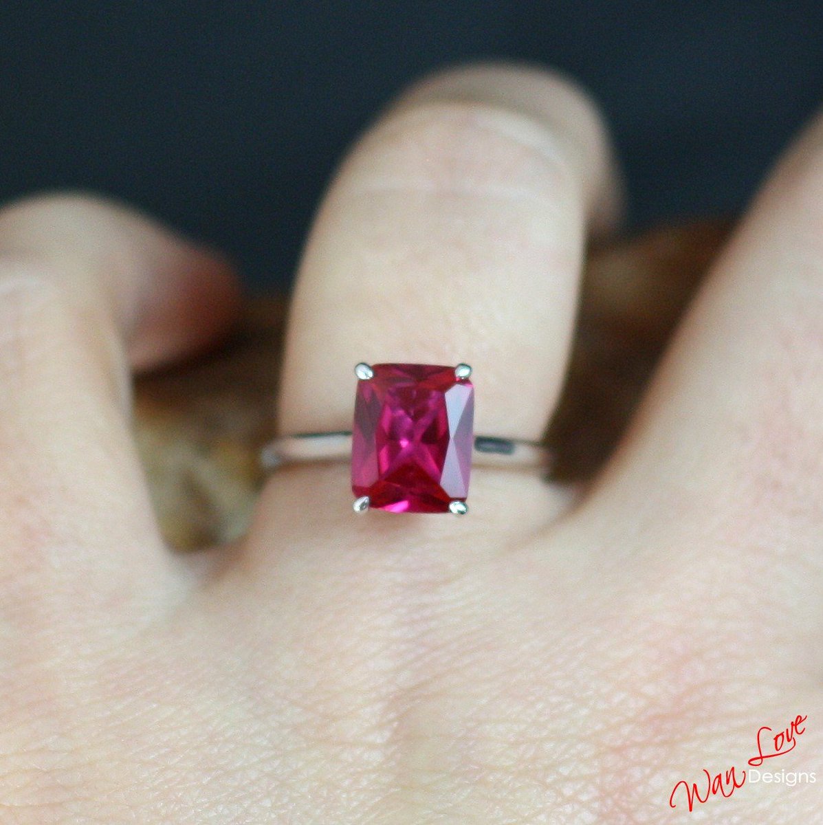 wanlovedesigns's tweet image. Ruby Solitaire Emerald Engagement Ring 4ct Carat 10x8mm 14k… tuppu.net/b8f22a16 #Weddingrings #SolitaireSetting
