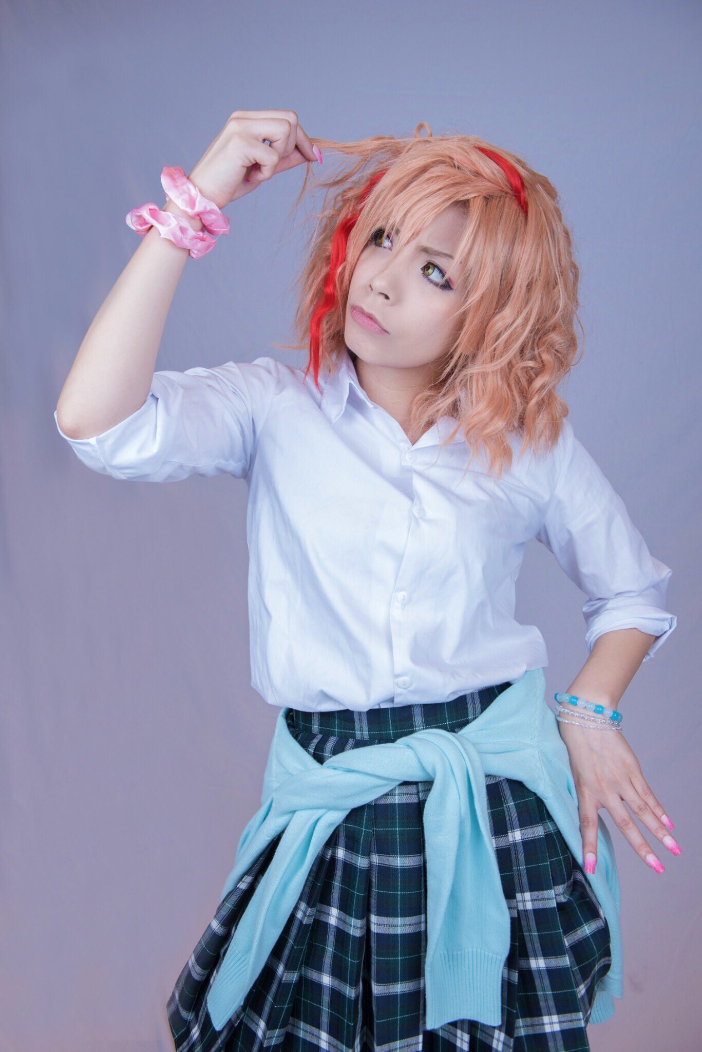 超GALS!寿蘭 コスプレ衣装 寿蘭 制服 ろーる on X: 