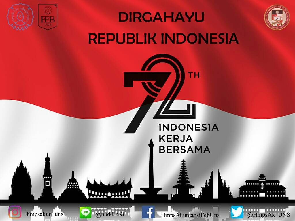 💞 Happy 72nd Independence Day, Indonesia 💞
