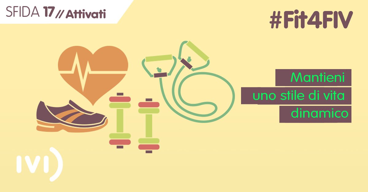 iviitalia's tweet photo. #Fit4FIV #Sfida Fa qualcosa di nuovo: un nuovo sport, hobby, una lingua straniera... Alzarsi determinati e andare a dormire soddisfatti :-) https://t.co/Ztgr8yvBu6