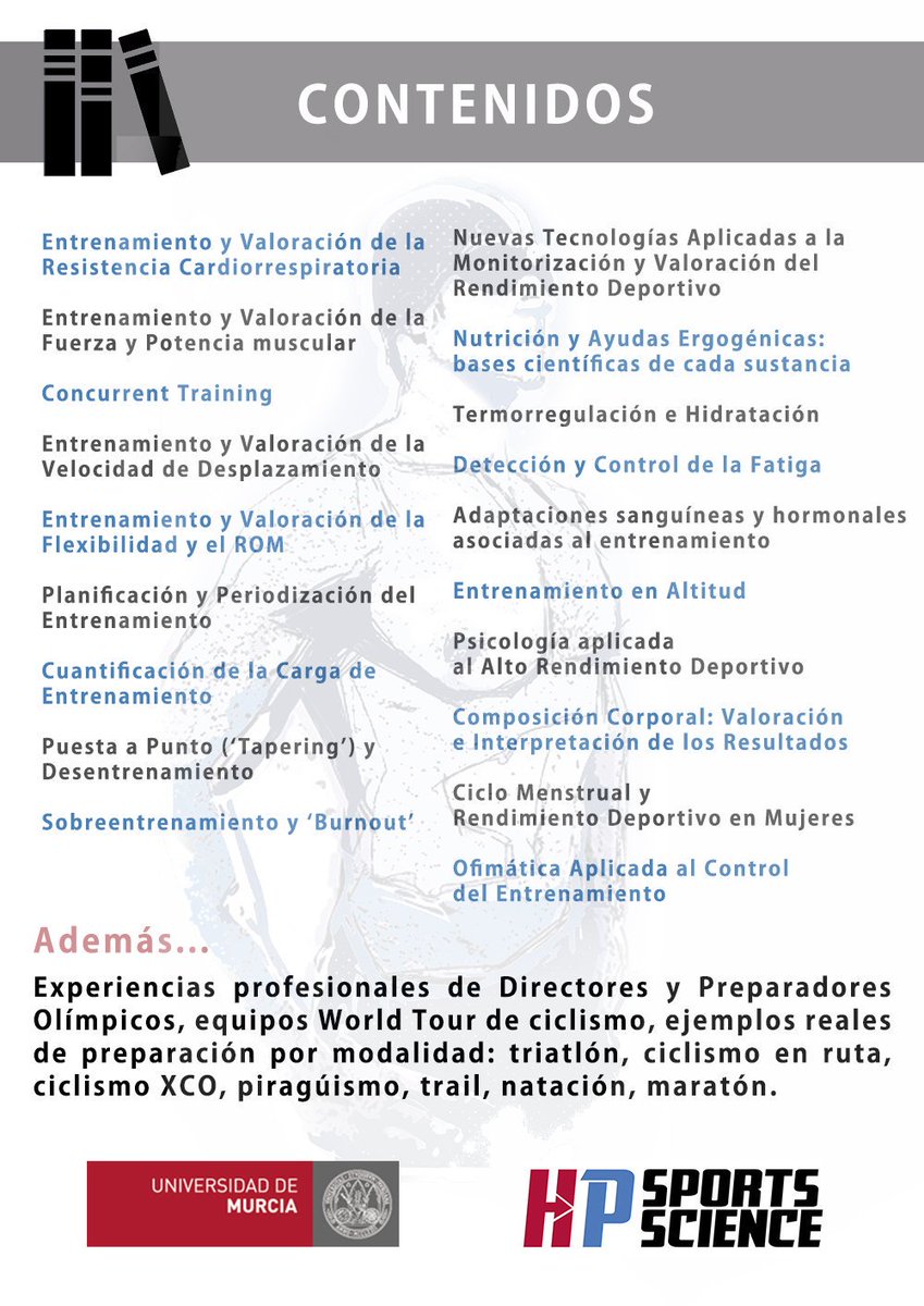 MasterARDC's tweet photo. 2018- Planificación Periodización y Cuantificación de la Carga con @golcina @PallaresJG @JonathanEstev @iricardomoran @jchavarren @RielvesVR https://t.co/bTlNvzs8YY