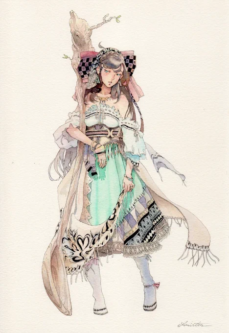 [スクゥ]
あと箸の人(主人公)を描いたらクイーンパルメジャーノとキングレッジャーノを描く(謎)
#アリ箱2017 