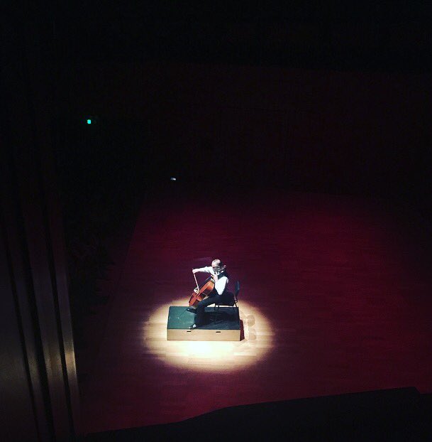 Pieter Wispelwey playing Bach's complete Cello Suites at <a href="/MelbRecital/">Melb Recital Centre</a> live now on <a href="/ABCClassic/">ABC Classic</a>