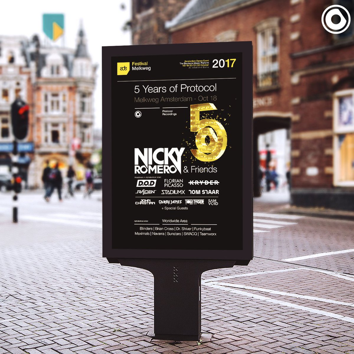 Proud to welcome these amazing artists to celebrate '5 Years of @ProtocolRec' during ADE! 🔥 prot.cl/ADE17-tickets https://t.co/rNZCtUjiLo