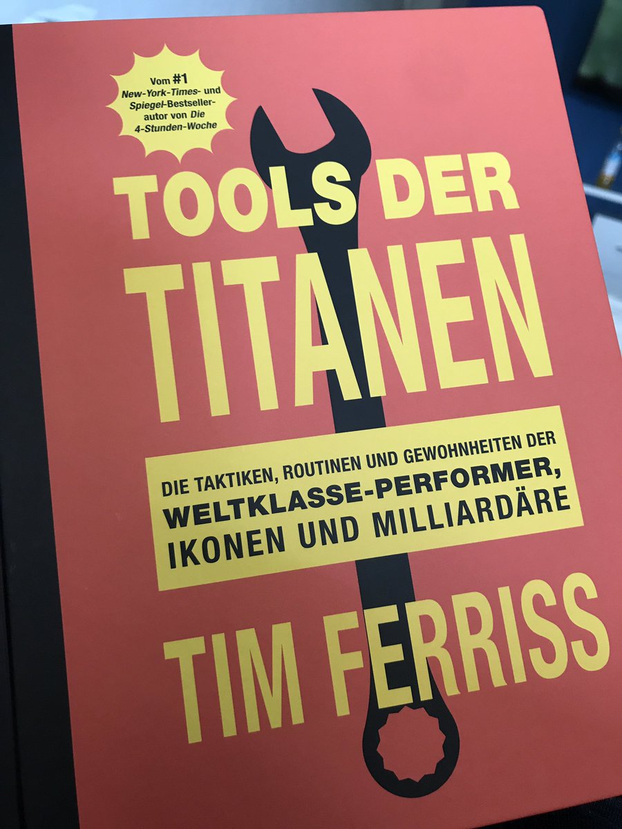 LaurinVogl1's tweet photo. 👍@tferriss https://t.co/8zPbWl1hq7