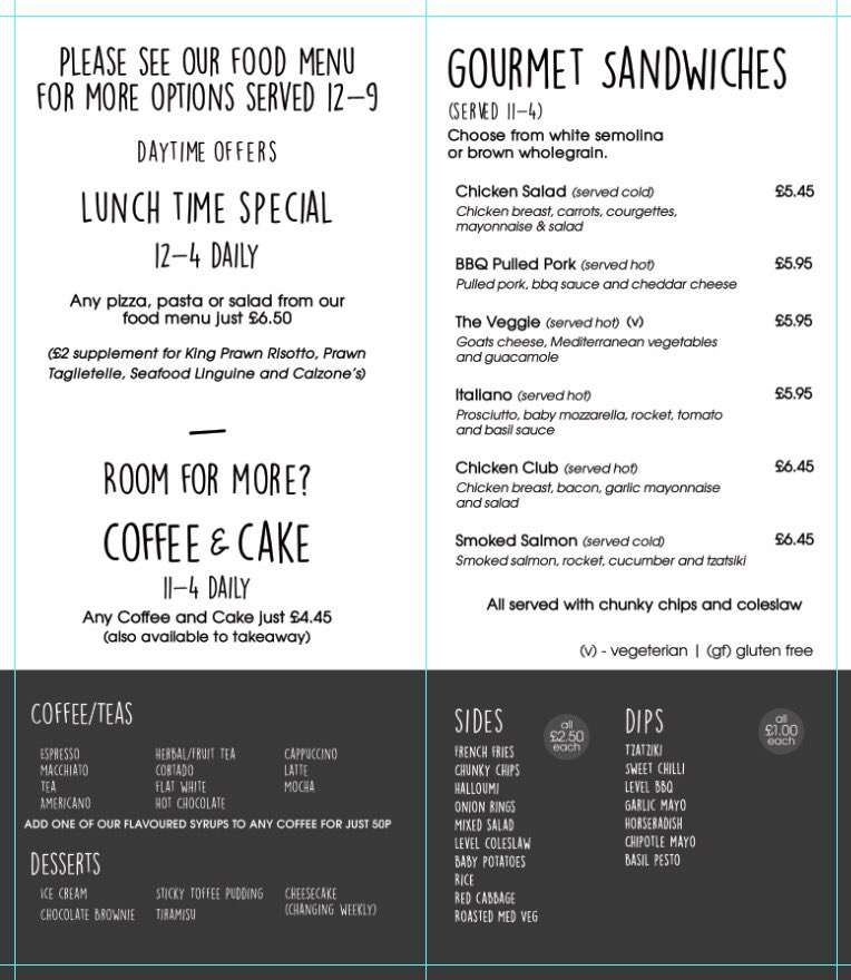 LUNCH MENU coming soon @LevelHull ... #lunch #lunchinhull #newlandavenue