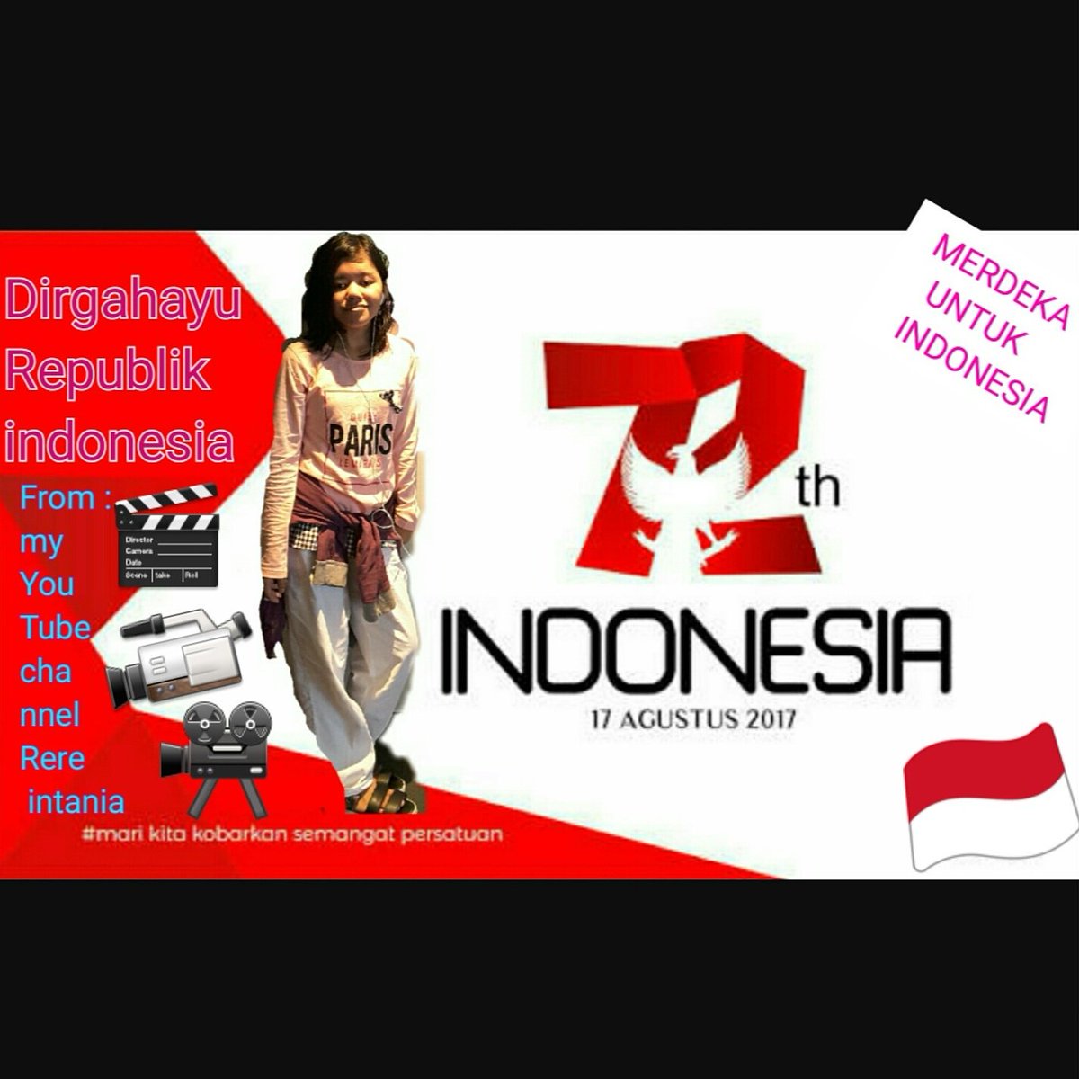 RereIntania1's tweet photo. Dirgahayu republik Indonesia buat teman teman 
Rere intania indonesia https://t.co/tnadPMxsAQ
