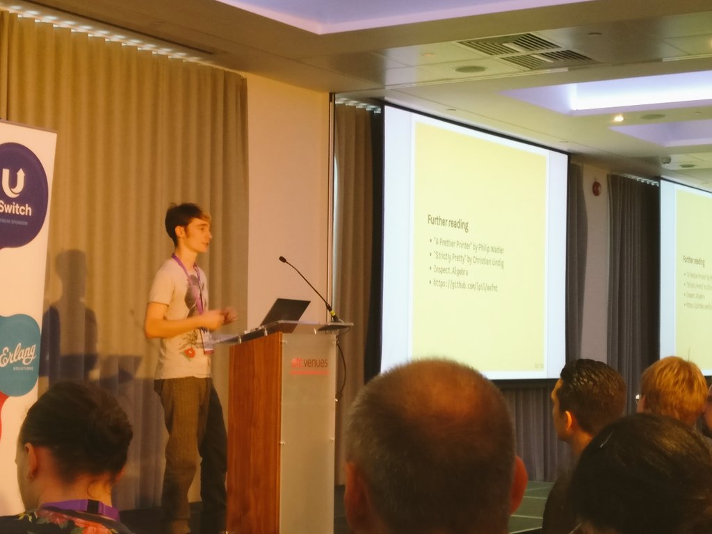 mariaInTech's tweet image. Linters are great but can&apos;t really guarantee style consistency. So @louispilfold went on building a formatter. 👌 #ElixirLDN @Honeycomb_tv