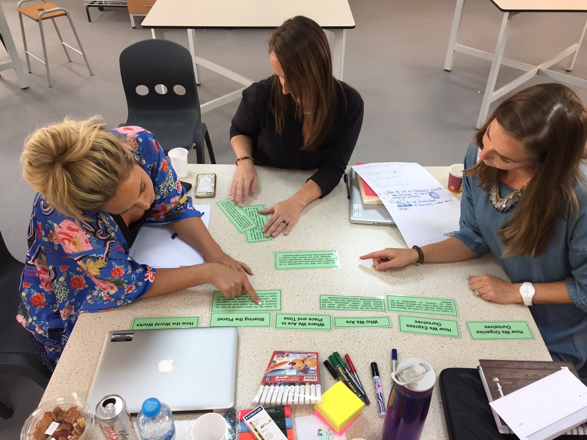 JoeBuscemi505's tweet photo. Teachers @ACSintschools are developing a deeper understanding of the #ibpyp #transdisciplinarythemes #acsdoha #community #CollaborativePD https://t.co/3yF8Bcak0A