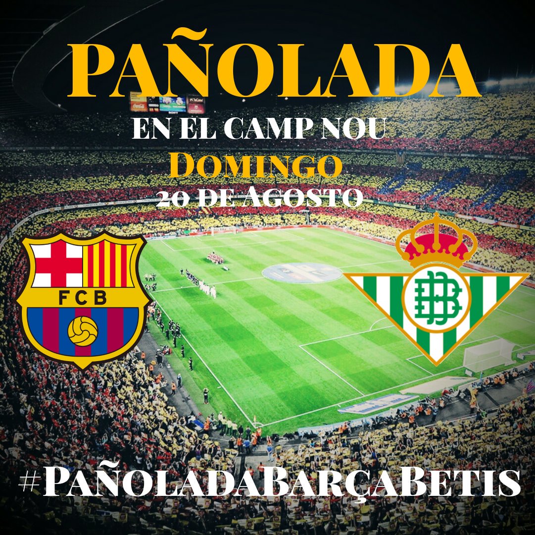 UNIVERSO_1899's tweet photo. Hagamos una pañolada este domingo en el Camp Nou. Que esta directiva no siga NI UN DÍA MÁS.

RT y comparte la imagen! 

#PañoladaBarçaBetis https://t.co/bA4ajatMqM