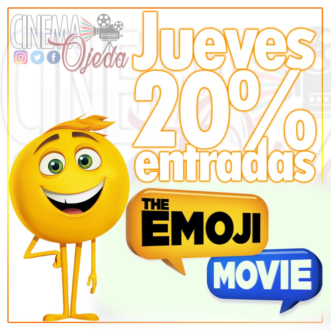 Las promociones no terminan!! hoy jueves lo comenzamos con todo! 20% en todas las funciones :O sin excusas! Taquillas abiertas 1:00pm