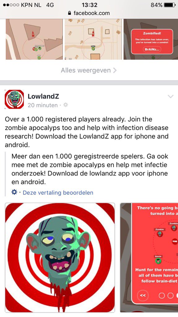 GGDFlevoland's tweet image. Update #LLScience #Zombie