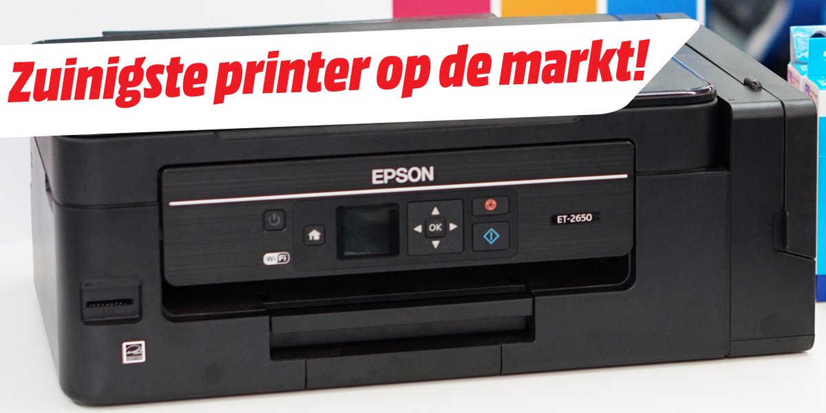 passend beginnen Buitenshuis טוויטר \ MediaMarkt Noord בטוויטר: "De EcoTank ET-2650 is de zuinigste  printer! Incl inkt om 2 jaar te printen. Nieuwsgierig? Wij vertellen je  graag meer! #ECO #voordeel #Epson https://t.co/hs3POu2F4a"