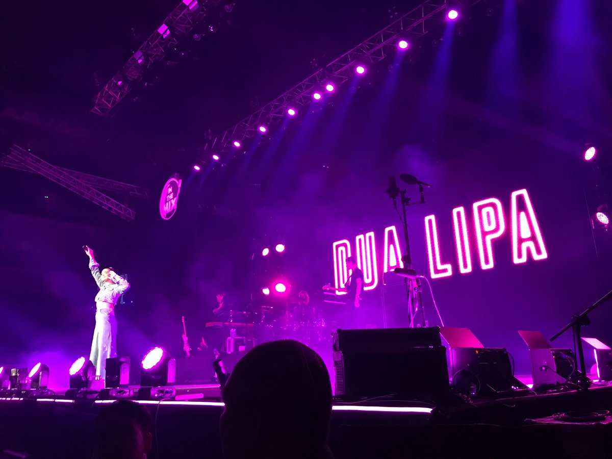 livenationph's tweet photo. .@dualipa is the one. #InTheMix2017 https://t.co/tGpTNFmDS0