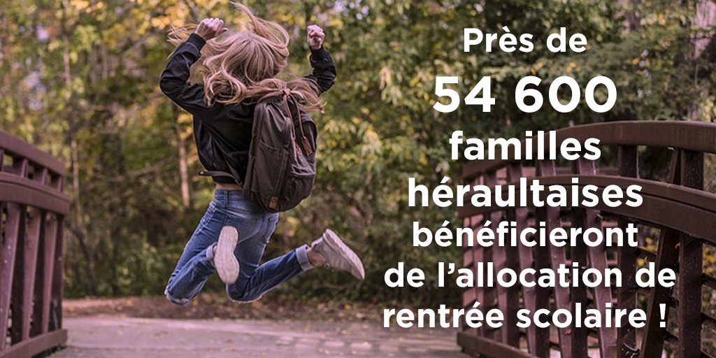 caf_herault's tweet photo. Aujourd'hui >versement de l'#allocation de #rentree2017 ! ✏️✂️Le délai de virement sur les comptes peut varier selon les banques. #ARS2017 https://t.co/RdE3snqEHb