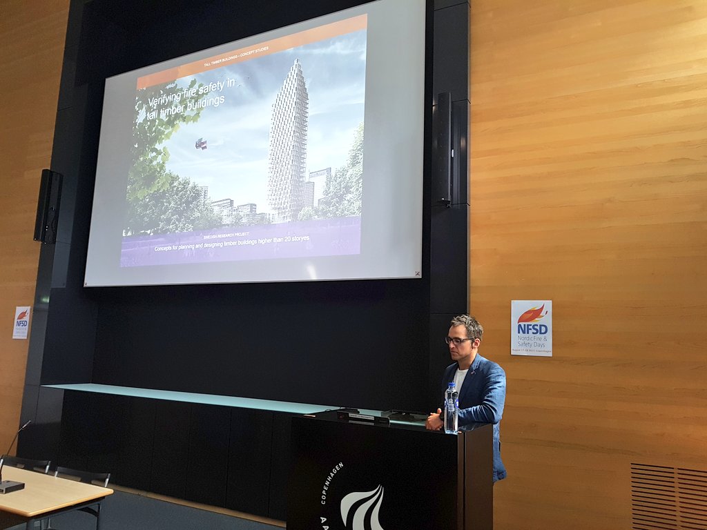 NFSDays's tweet photo. How to verify fire safety in tall timber buildings? Come and get an answer at one of the sessions #tallbuilding #timber #fire #briab https://t.co/zrFGiEOTM1