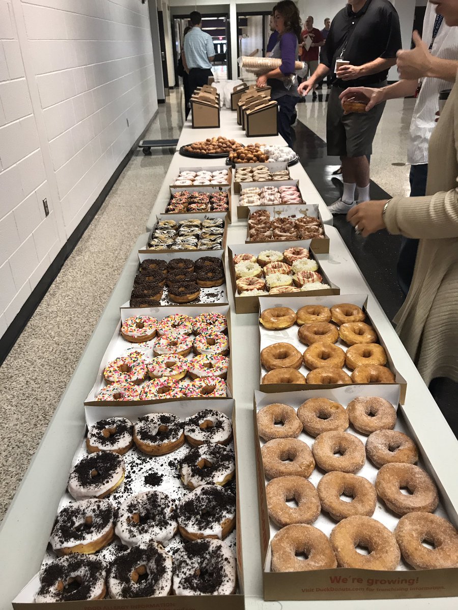 Duck Donuts (@duck_donuts) on Twitter photo Donuts, donut holes, and coffee for @BattlefieldPWCS #donuts #duckdonuts #donutsforteachers #youdeserveit #catering <a href="/Ryan_Ferrera/">@drynnn_24</a> Donuts, donut holes, and coffee for @BattlefieldPWCS #donuts #duckdonuts #donutsforteachers #youdeserveit #catering <a href="/Ryan_Ferrera/">@drynnn_24</a>