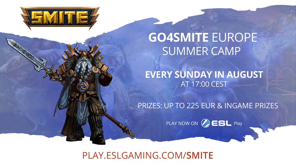 Warriors, to battle!
esl.gg/2qRwaDN