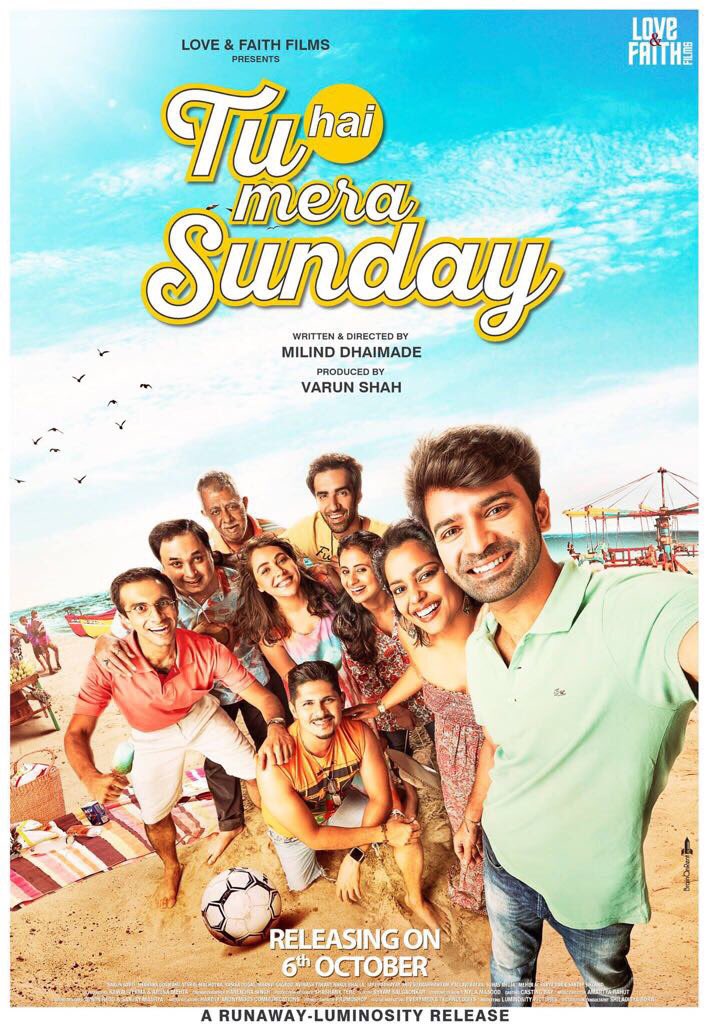 BarunSobtiSays's tweet photo. Now that's a poster!! #TuHaiMeraSunday. #THMSPosterLaunch https://t.co/6ASh4Bl882