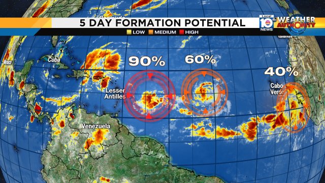 My friends the NHC has just updated the Formation Potential, looks like we could have our next T.D. this afternoon. https://t.co/YVqWaNGeeG