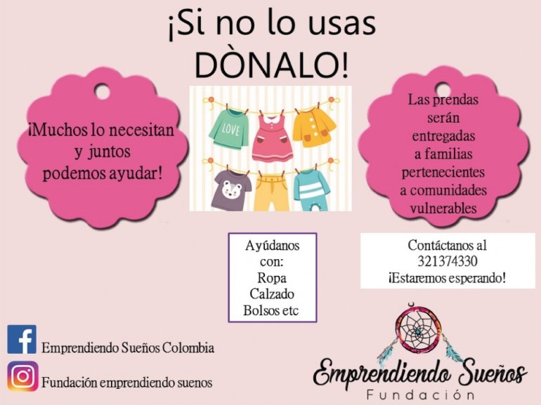 LaGazettaComCo's tweet photo. Fundación Emprendiendo Sueños https://t.co/hniEPm373B muy bonita campaña en Córdoba! https://t.co/Ec2XgnUdQy