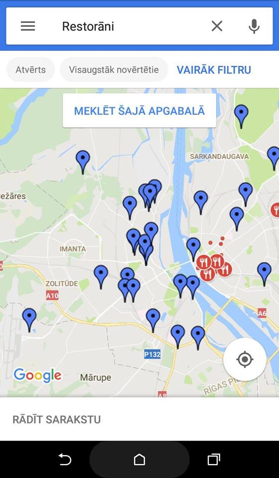 Kā, tavuprāt, strādā šis Google restorānu ieteikumu algoritms?
Vēlies uzzināt vairāk? Zvani 28798820 vai raksti tepat DM.