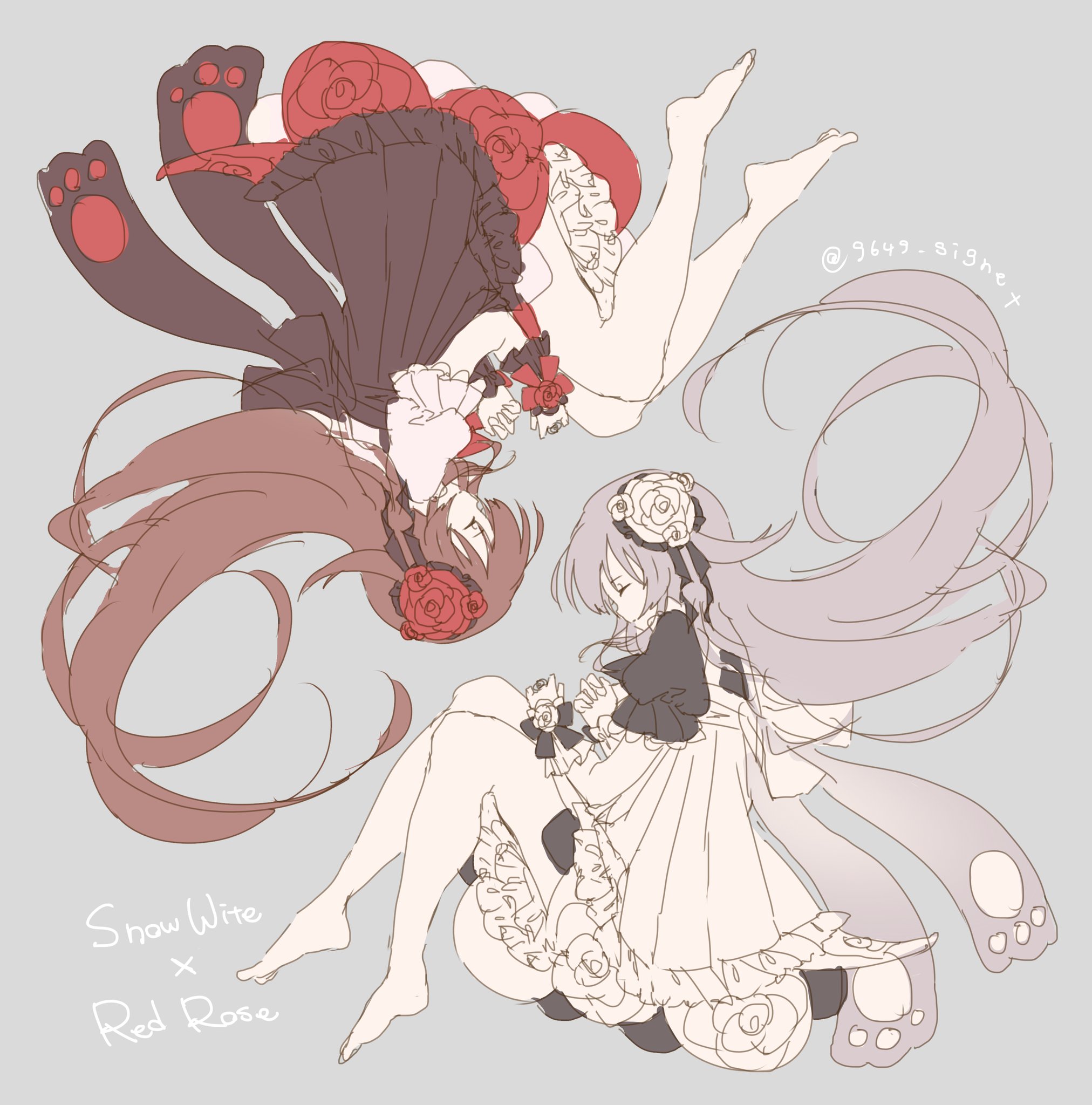 抹茶ラムネ 双子って良いよねʕ ʔ