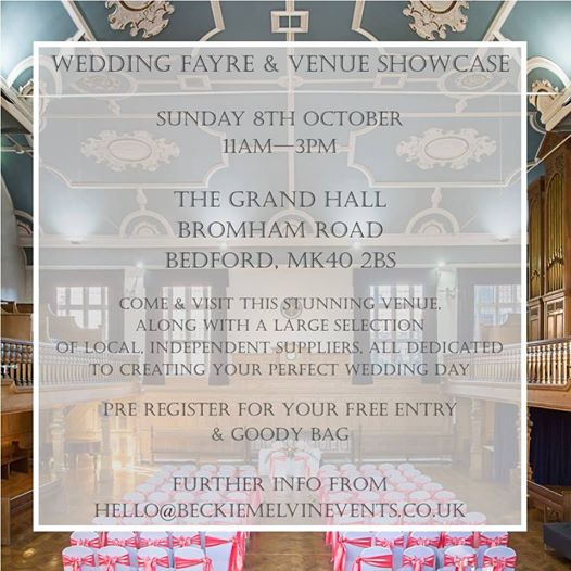 The Venue Hub (@thevenuehub) on Twitter photo Super excited to announce that the next <a href="/TGHBedford/">The Grand Hall</a> Wedding Fayre will take place on Sunday 8th October 11am-3pm #venueshowcase Super excited to announce that the next <a href="/TGHBedford/">The Grand Hall</a> Wedding Fayre will take place on Sunday 8th October 11am-3pm #venueshowcase