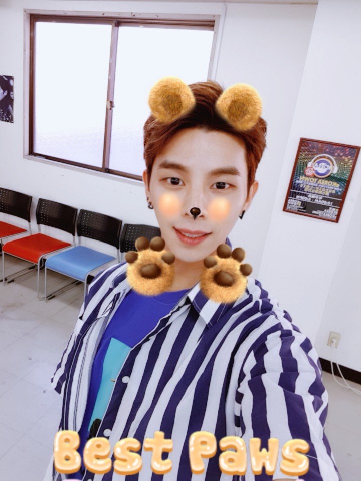 FS7_official's tweet photo. [#케이] #레몬티셔츠 상큼해지고싶다. #곰돌이 귀여운척 잘자요 #켕나잇🤗😪 https://t.co/xZV4GykqjD